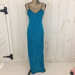 Vintage | Laurence Kazar Sequin Gown